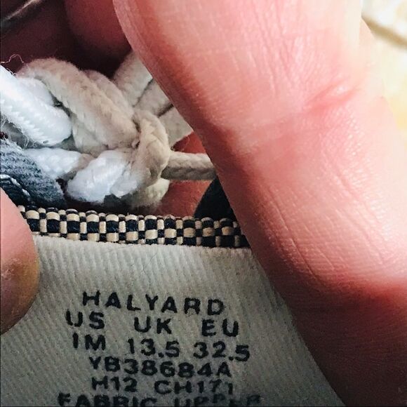 Sperry Top Sider Halyard Boys Canvas Boat Shoe - Picture 7 of 7